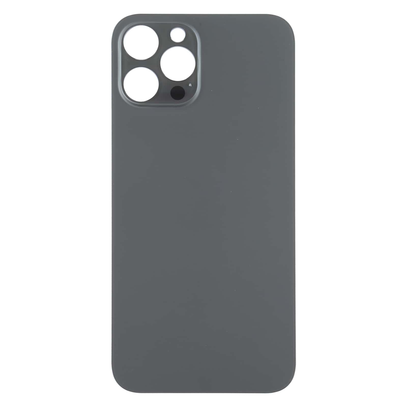 Back Glass Panel for iPhone 12 Pro Max Graphite Big Camera Hole - EGFix Back Glass Panel for iPhone 12 Pro Max Graphite Big Camera Hole - EGFix